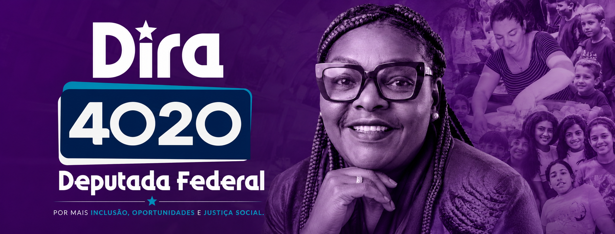 Banner da campanha